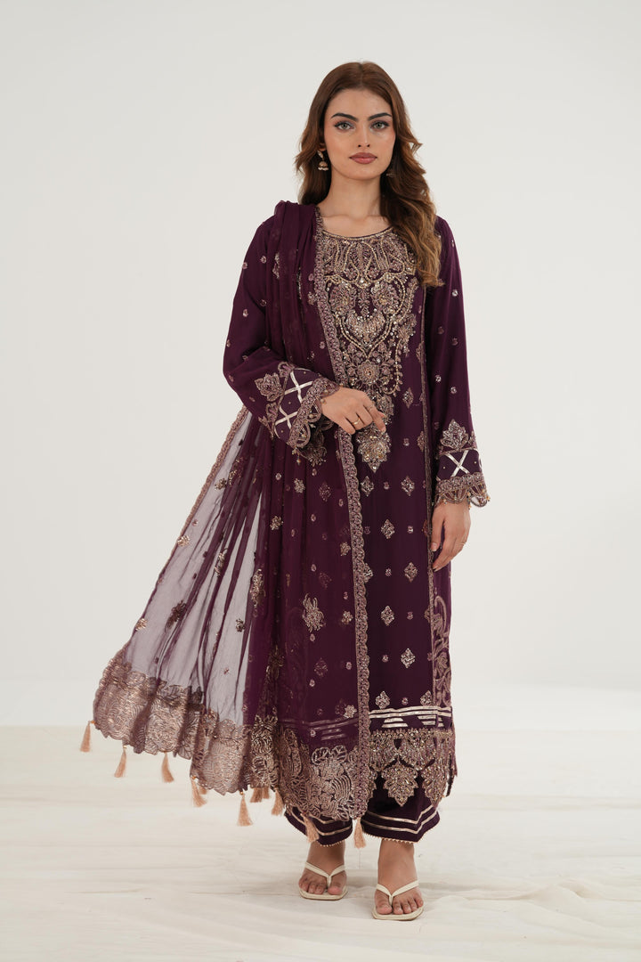 Tehwar - Alizeh Reena Handmade Stitched