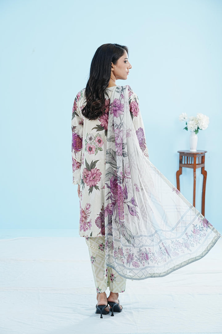 Rinza - Alizeh Sheen Printed Stitched