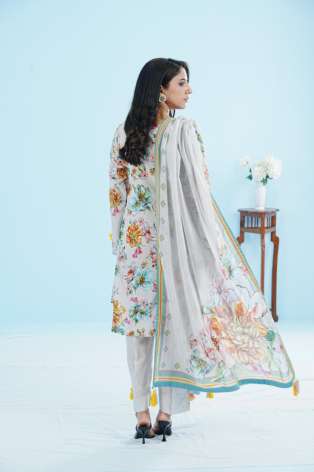 Celan - Alizeh Sheen Printed Stitched