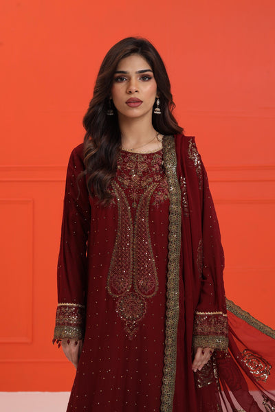 Gina - Alizeh Celine Luxury Stitched Chiffon Collection