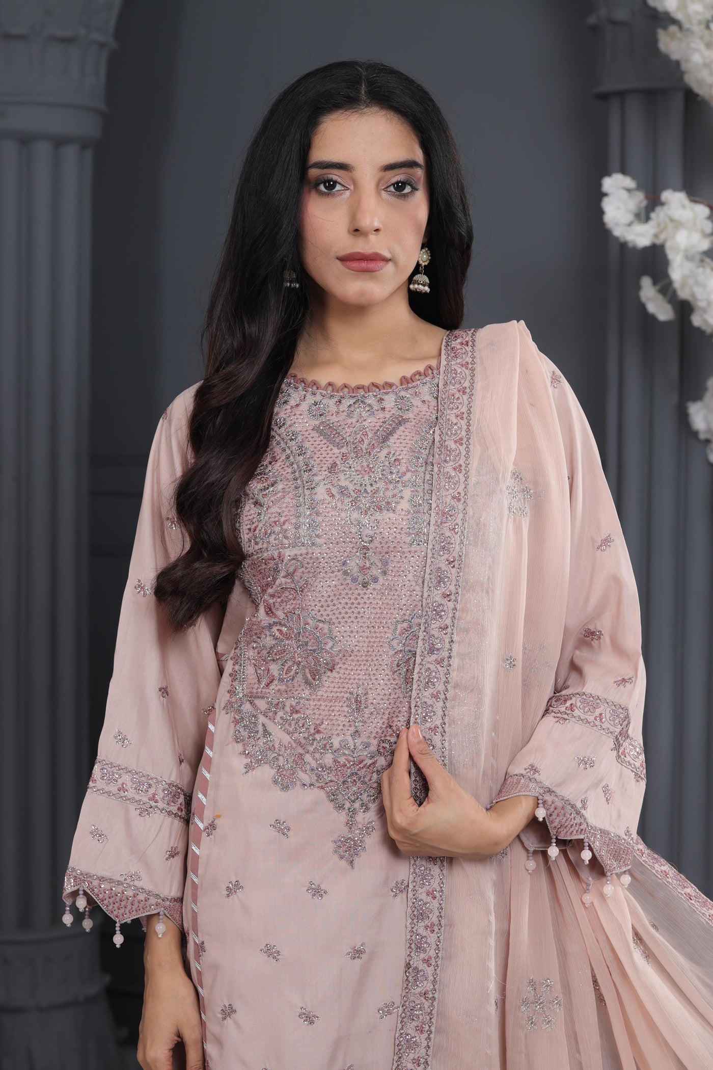 Taffy - Alizeh Luxe - Luxury Raw Silk Stitched