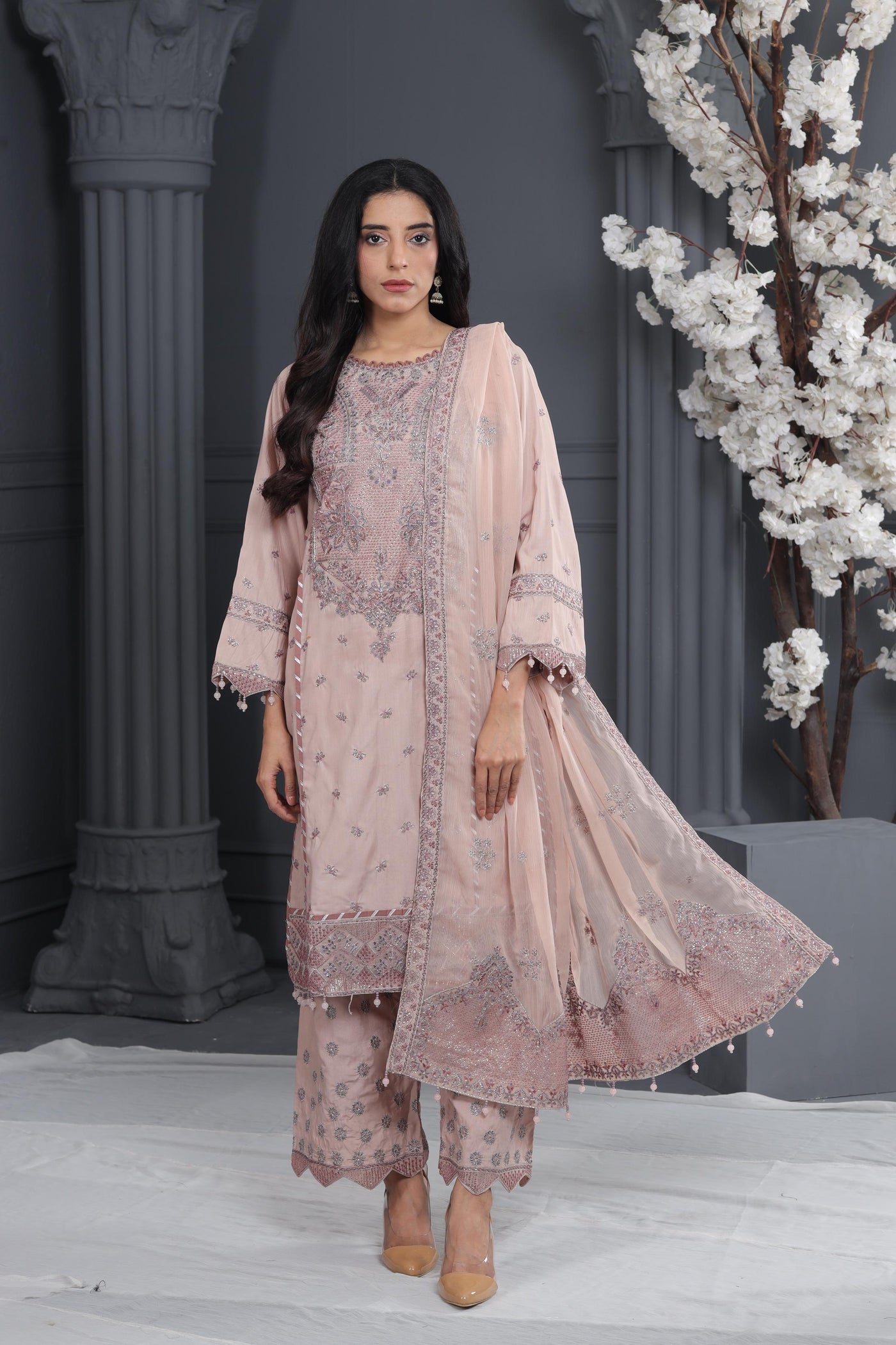 Taffy - Alizeh Luxe - Luxury Raw Silk Stitched