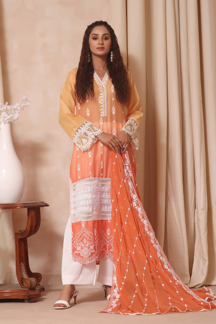Afsana 3 Piece Suit - Zainab Chottani