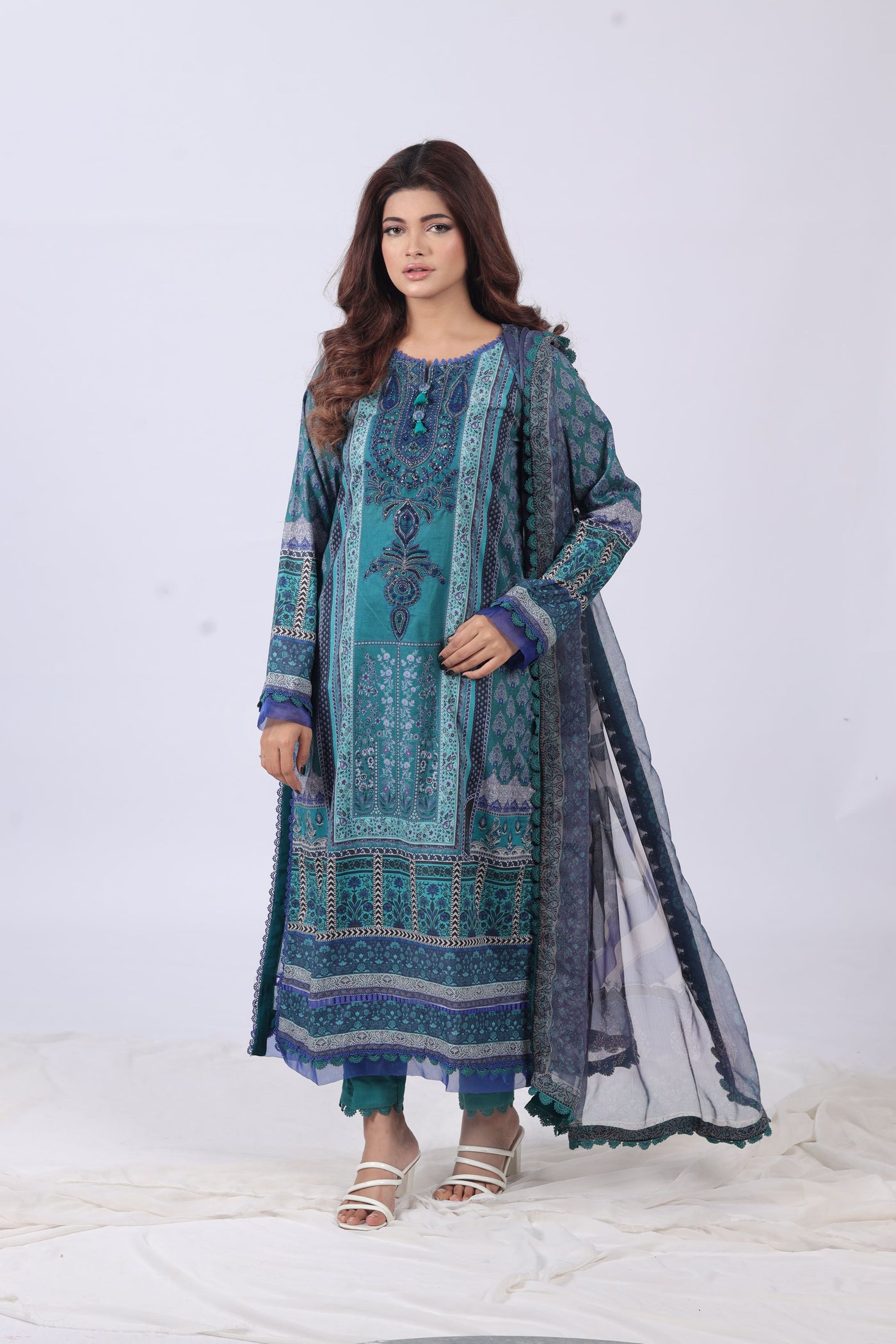 AJAS-02 - Asim Jofa Stitched Asra Intermix Collection