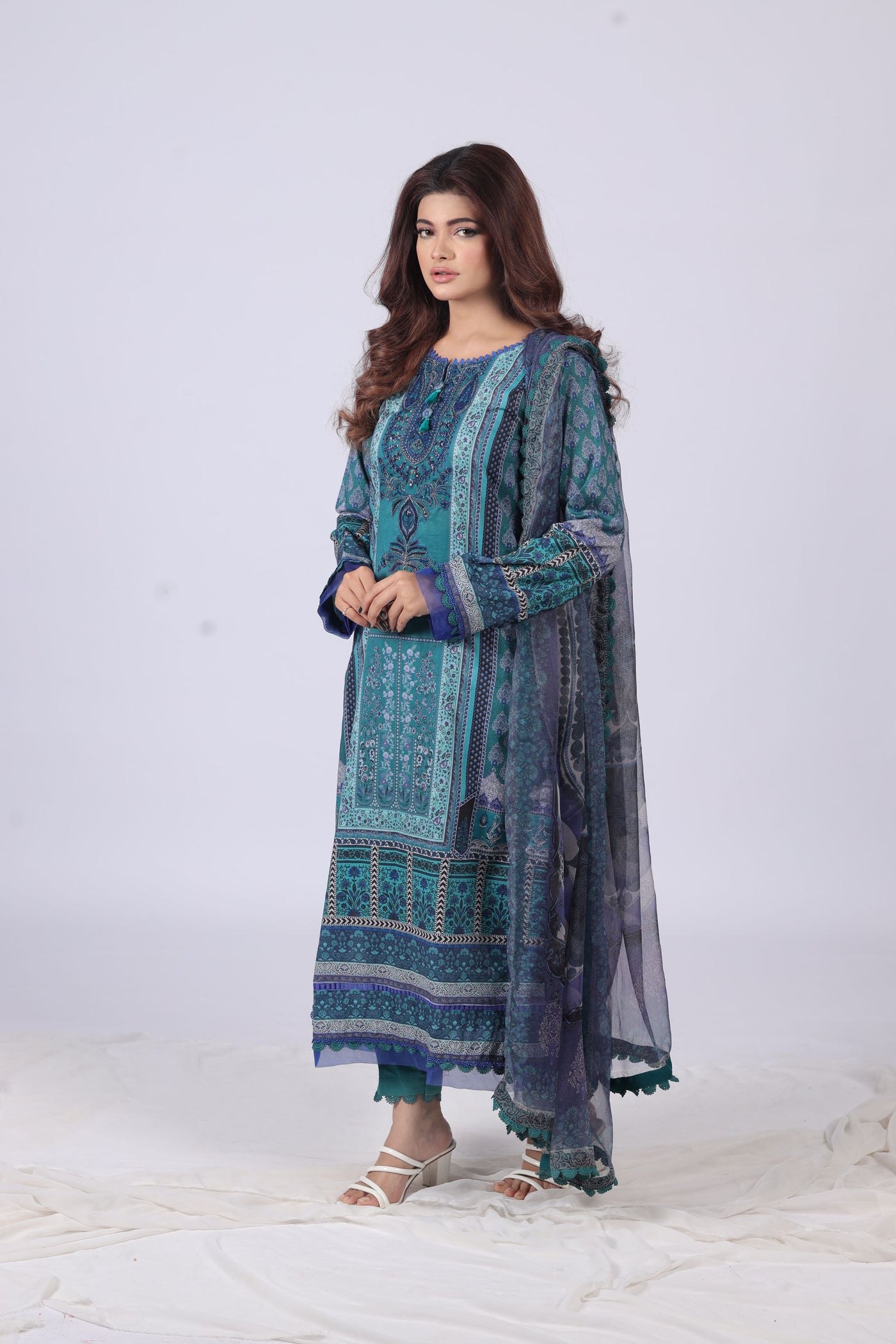 AJAS-02 - Asim Jofa Stitched Asra Intermix Collection