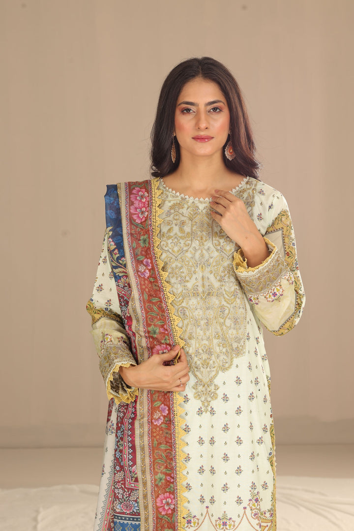 AJAS-08 - Asim Jofa Stitched Asra Intermix Collection