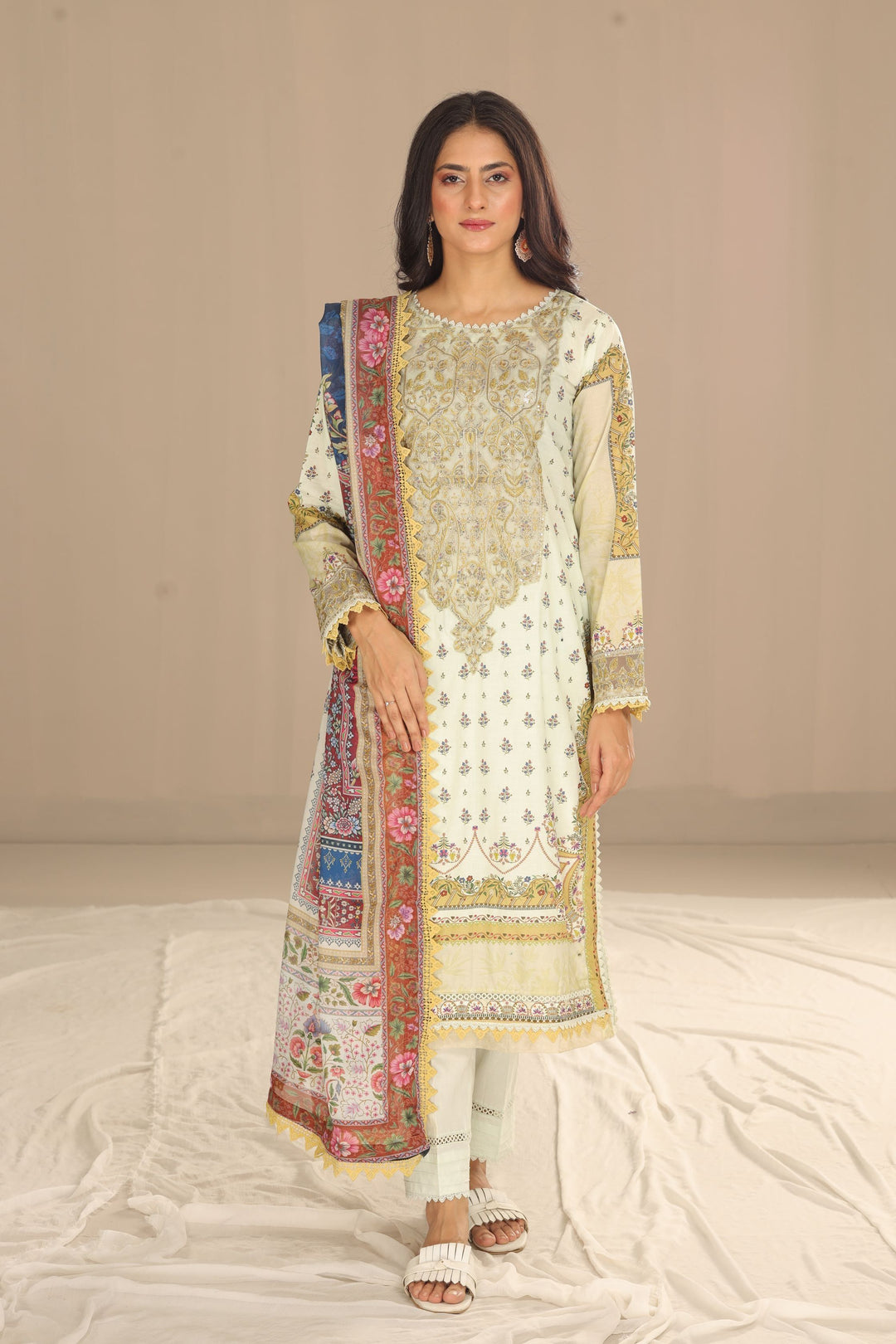 AJAS-08 - Asim Jofa Stitched Asra Intermix Collection