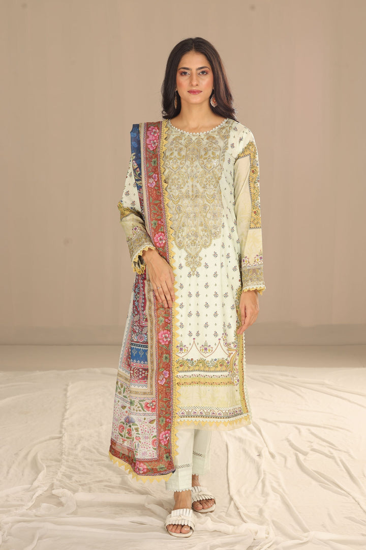 AJAS-08 - Asim Jofa Stitched Asra Intermix Collection