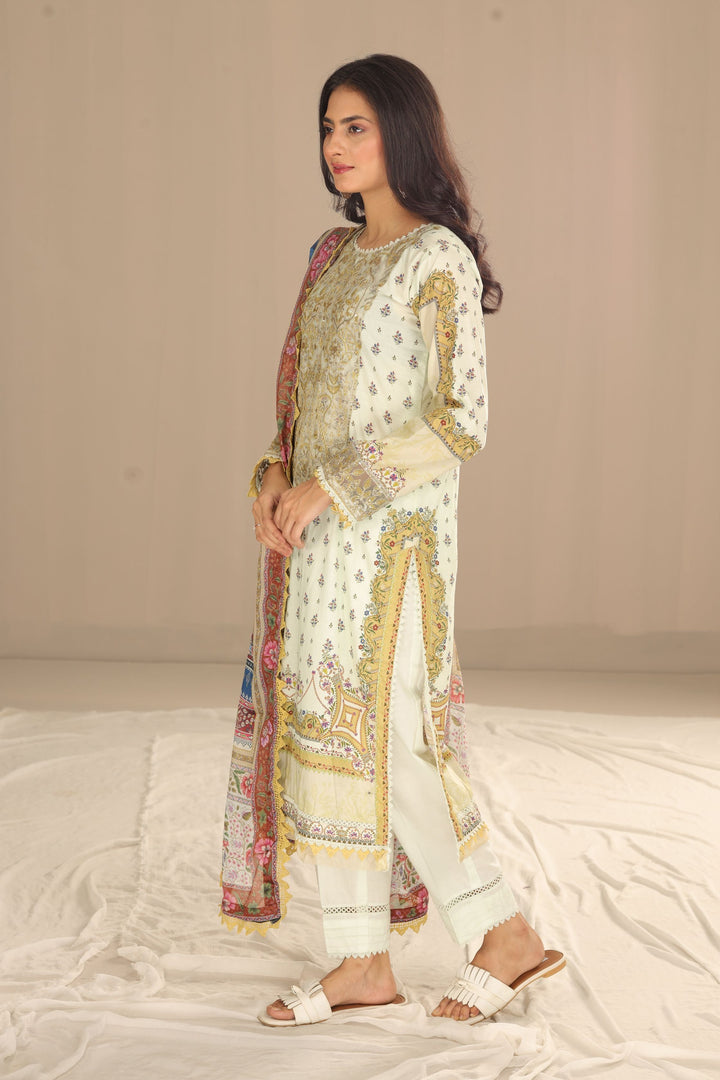 AJAS-08 - Asim Jofa Stitched Asra Intermix Collection