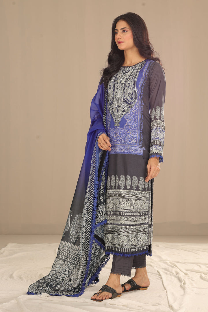 AJAS-09 - Asim Jofa Stitched Asra Intermix Collection