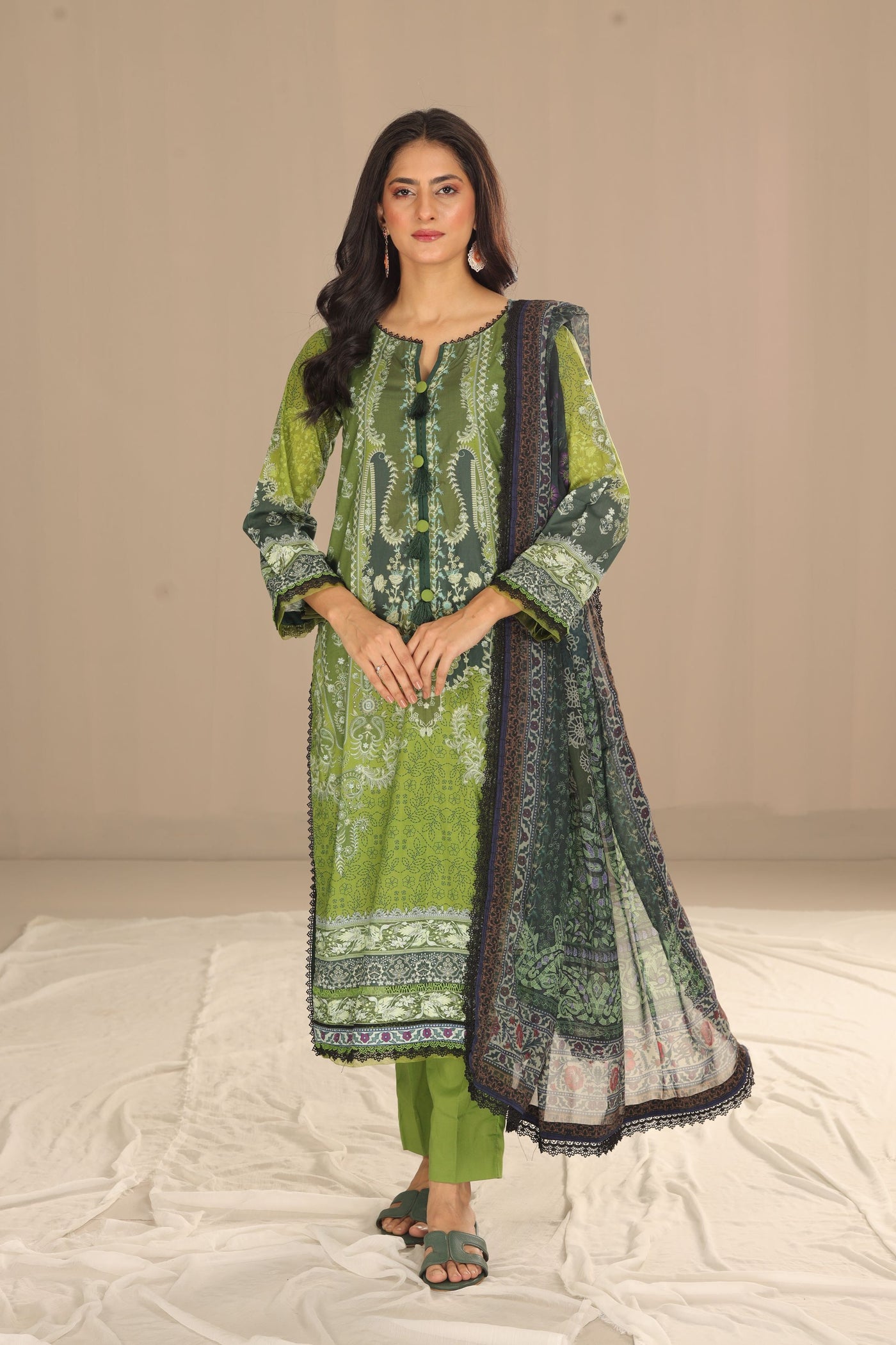 AJAS-14 - Asim Jofa Stitched Asra Intermix Collection