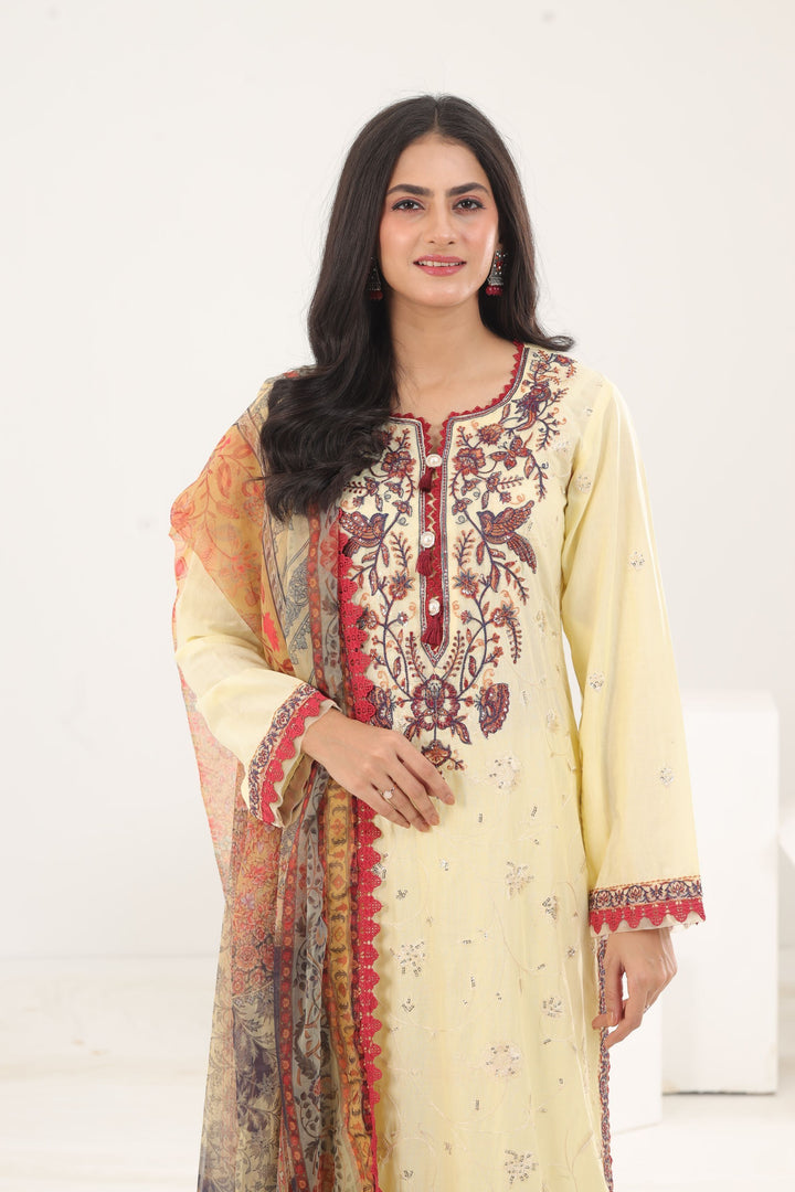AJAS-27 - Asim Jofa Stitched Asra Intermix Collection
