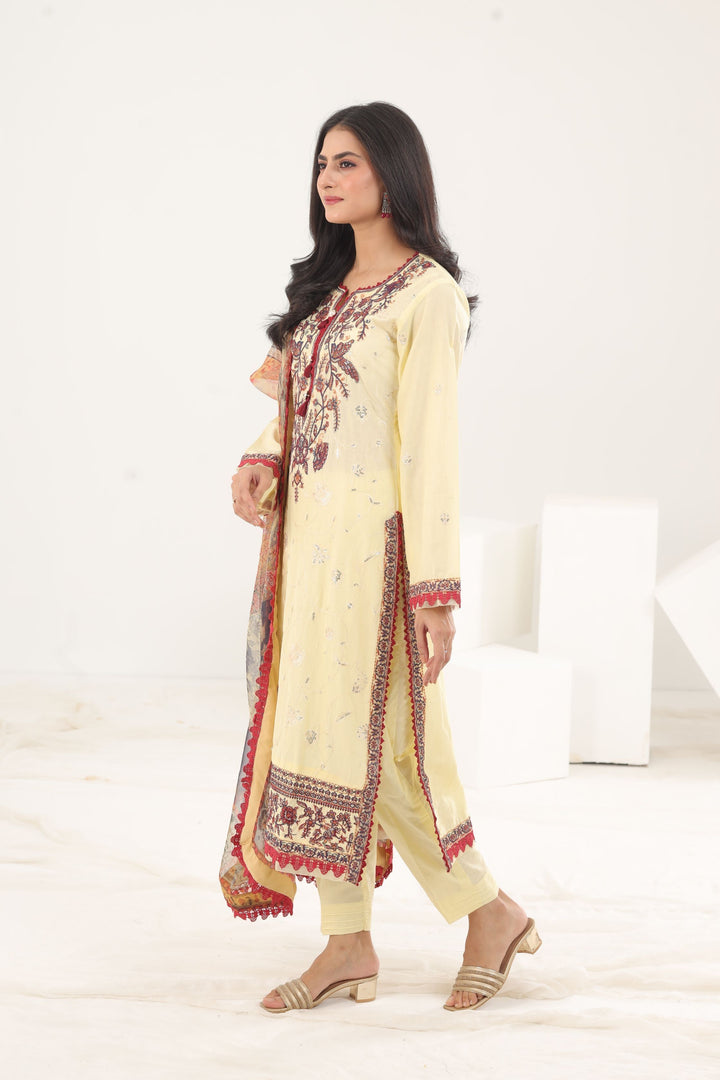AJAS-27 - Asim Jofa Stitched Asra Intermix Collection