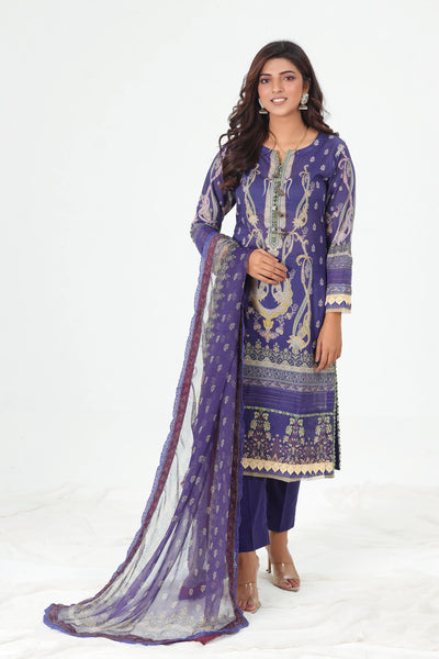 AJBP-04 - Asim Jofa Basic Print Suit