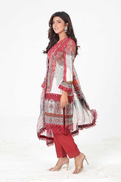 AJBP-05 - Asim Jofa Basic Print Suit