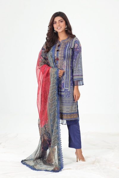 AJBP-13 - Asim Jofa Basic Print Suit