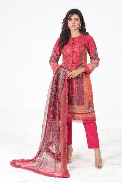 AJBP-15 - Asim Jofa Basic Print Suit