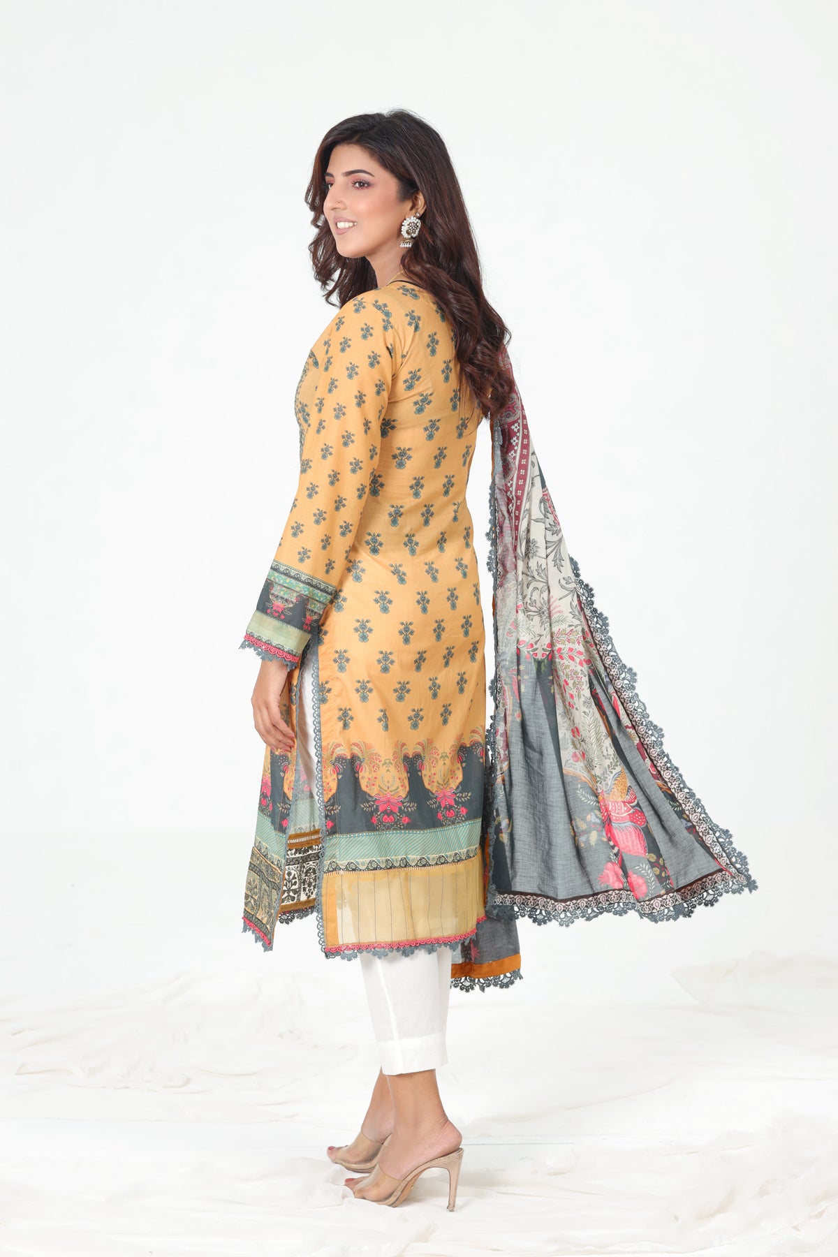 AJBP-20 - Asim Jofa Basic Print Suit