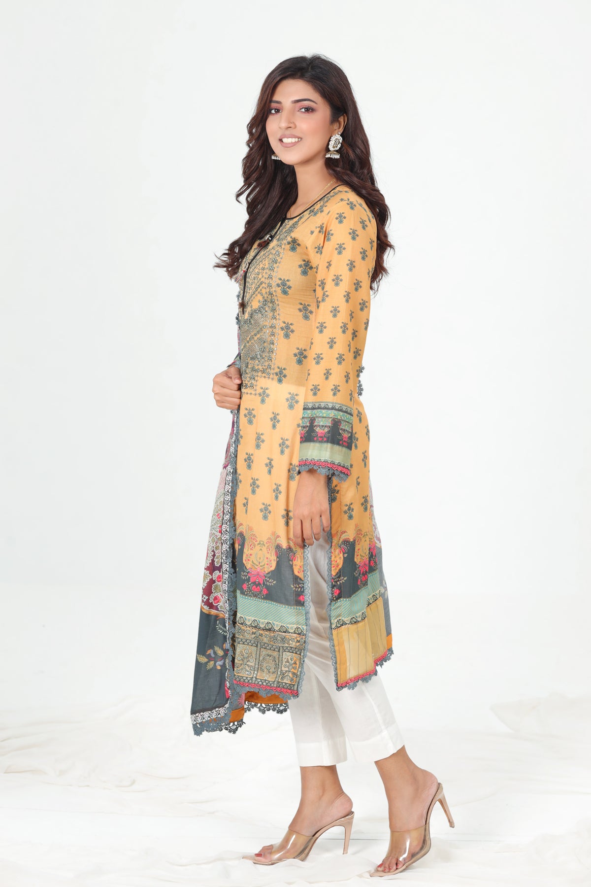 AJBP-20 - Asim Jofa Basic Print Suit