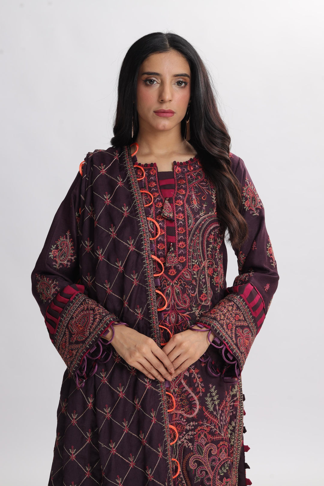 Design 2 - Asim Jofa Pashmina Stitched Collection