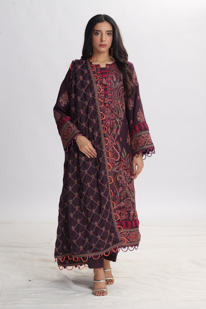 Design 2 - Asim Jofa Pashmina Stitched Collection