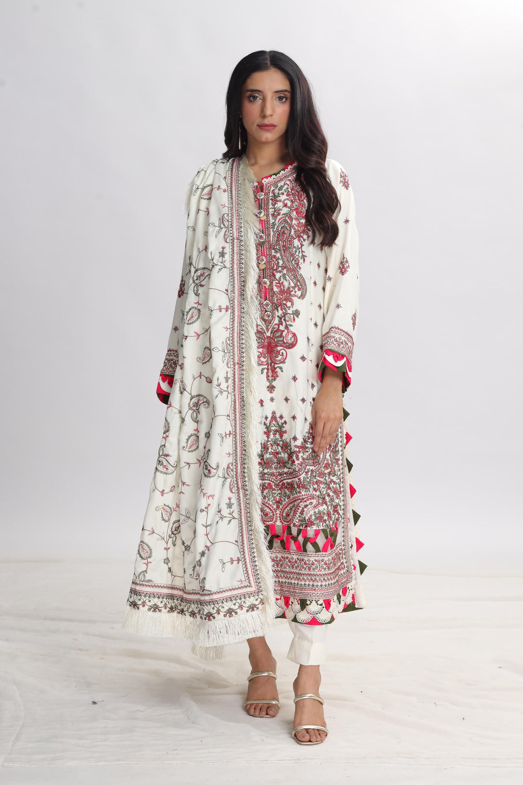 Design 8 - Asim Jofa Pashmina Stitched Collection