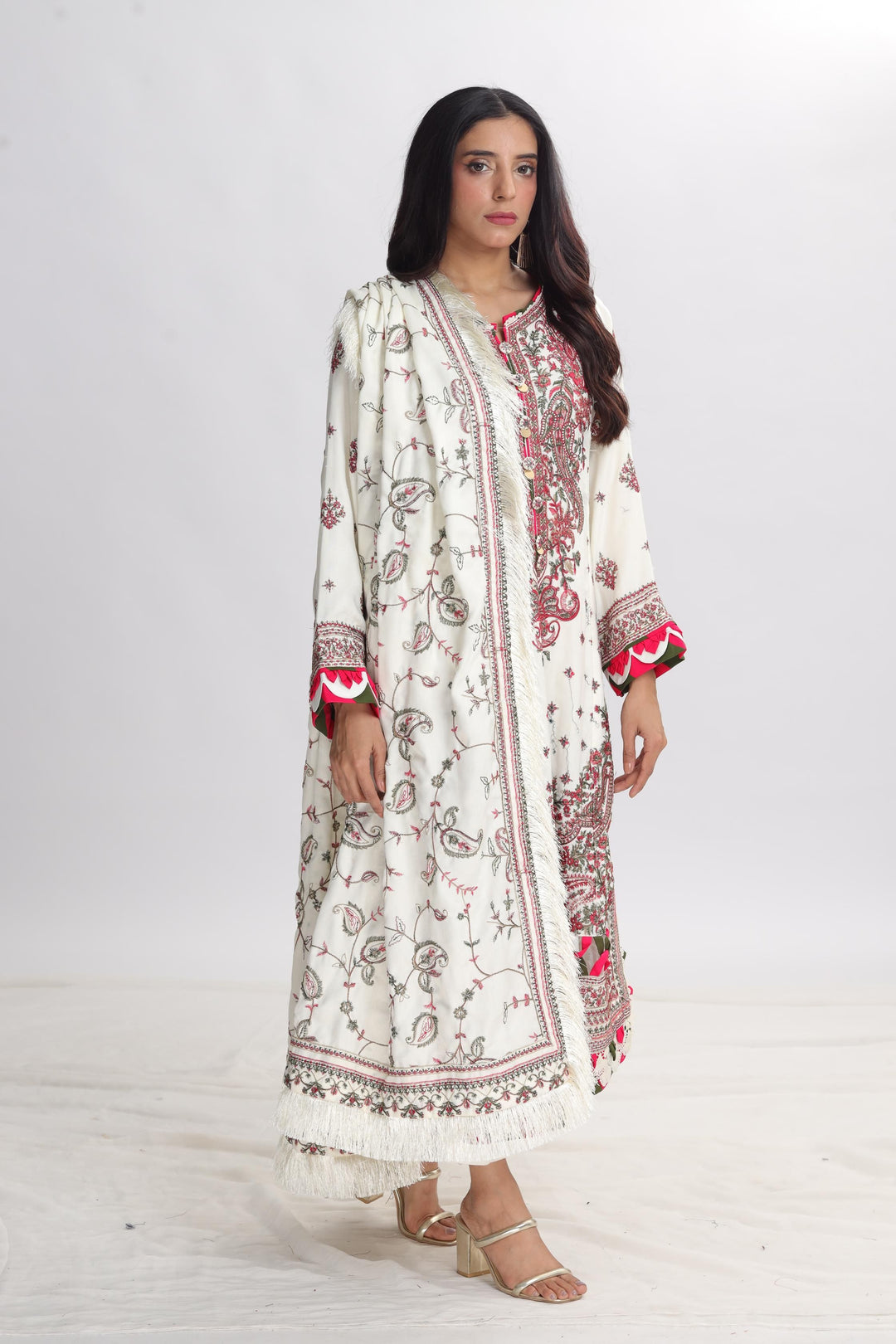 Design 8 - Asim Jofa Pashmina Stitched Collection