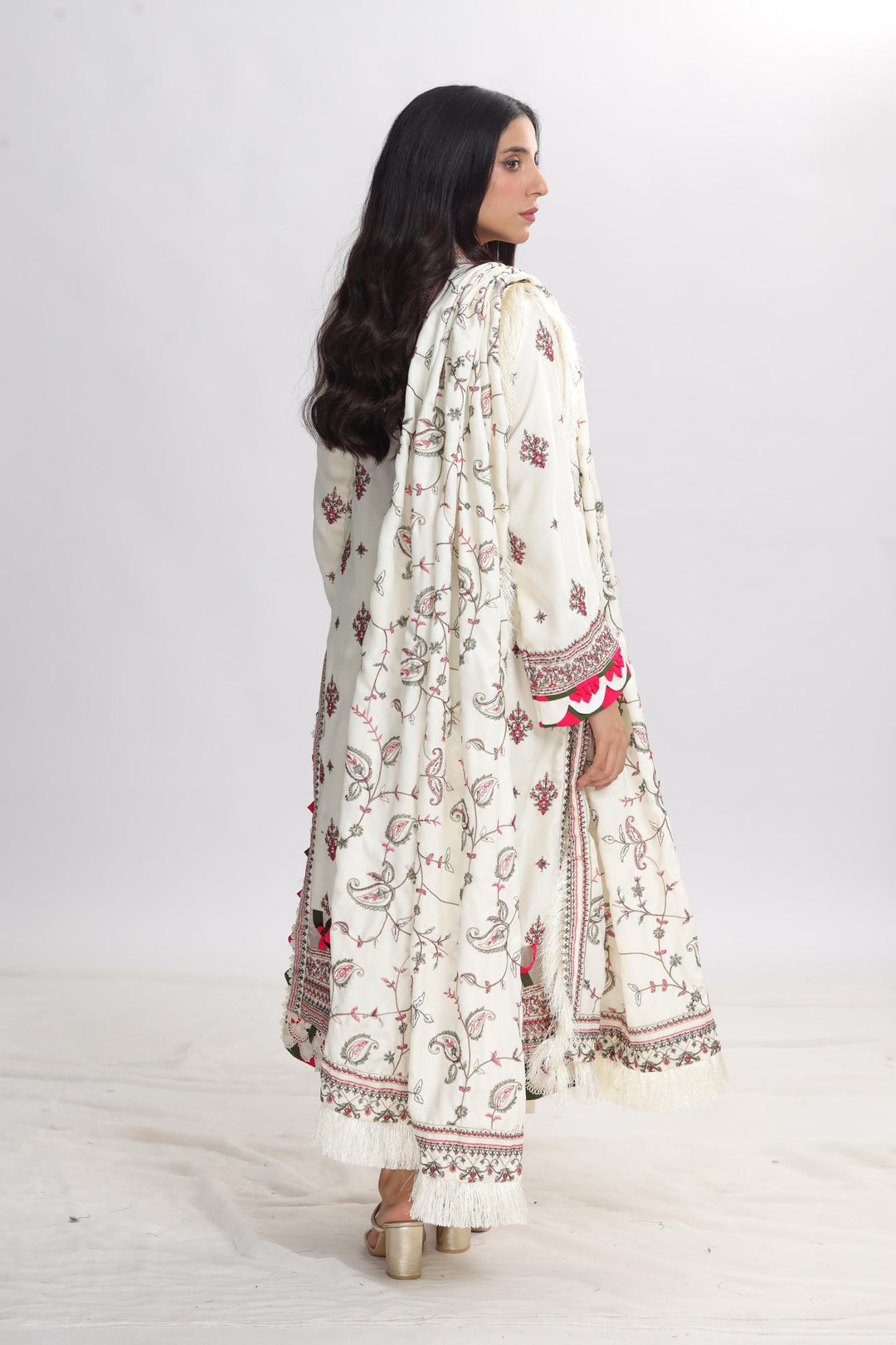 Design 8 - Asim Jofa Pashmina Stitched Collection