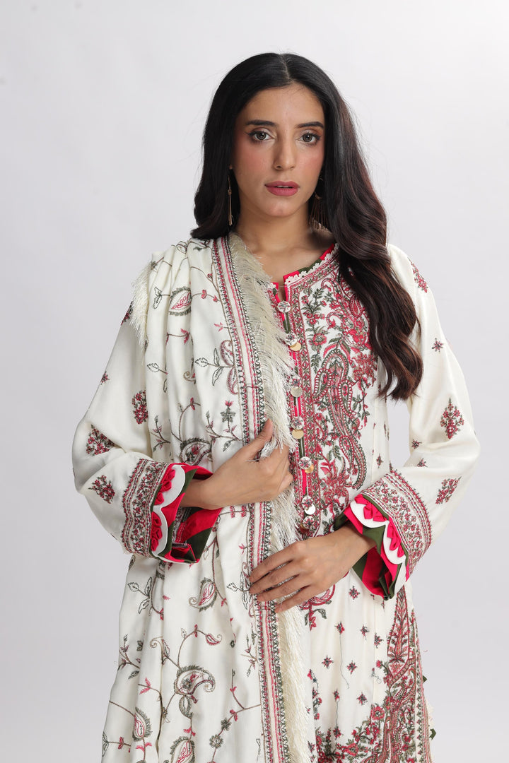 Design 8 - Asim Jofa Pashmina Stitched Collection