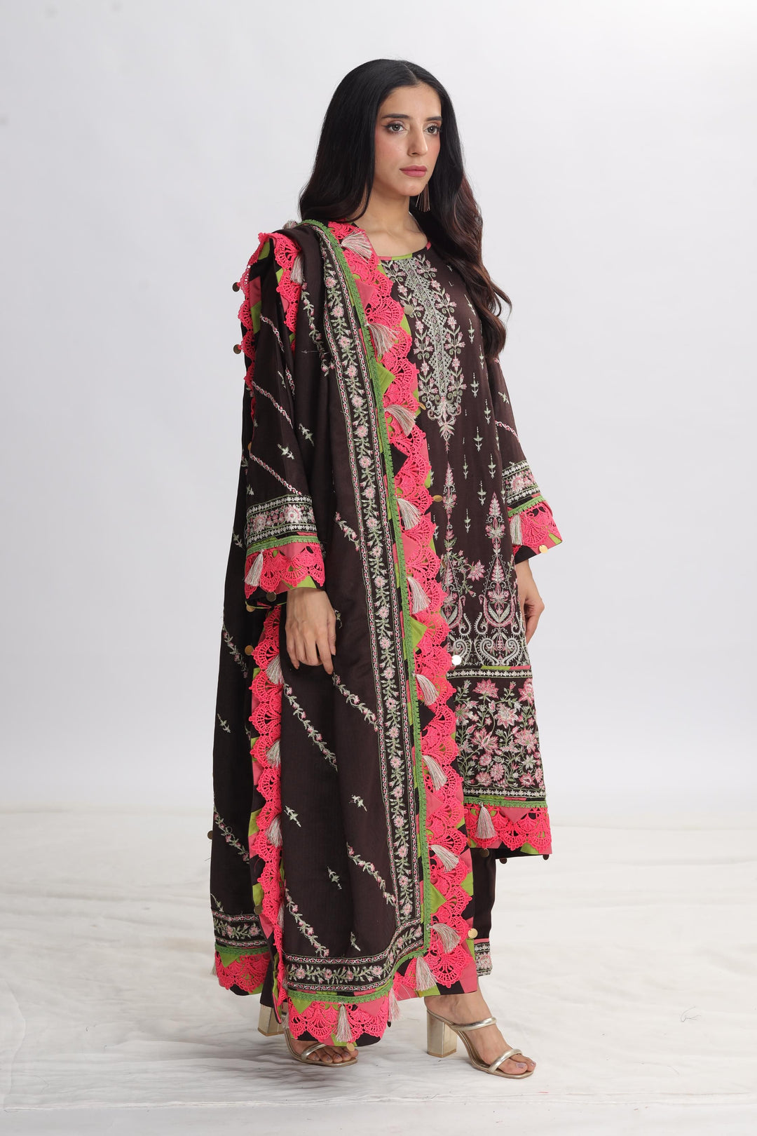 Design 9 - Asim Jofa Pashmina Stitched Collection