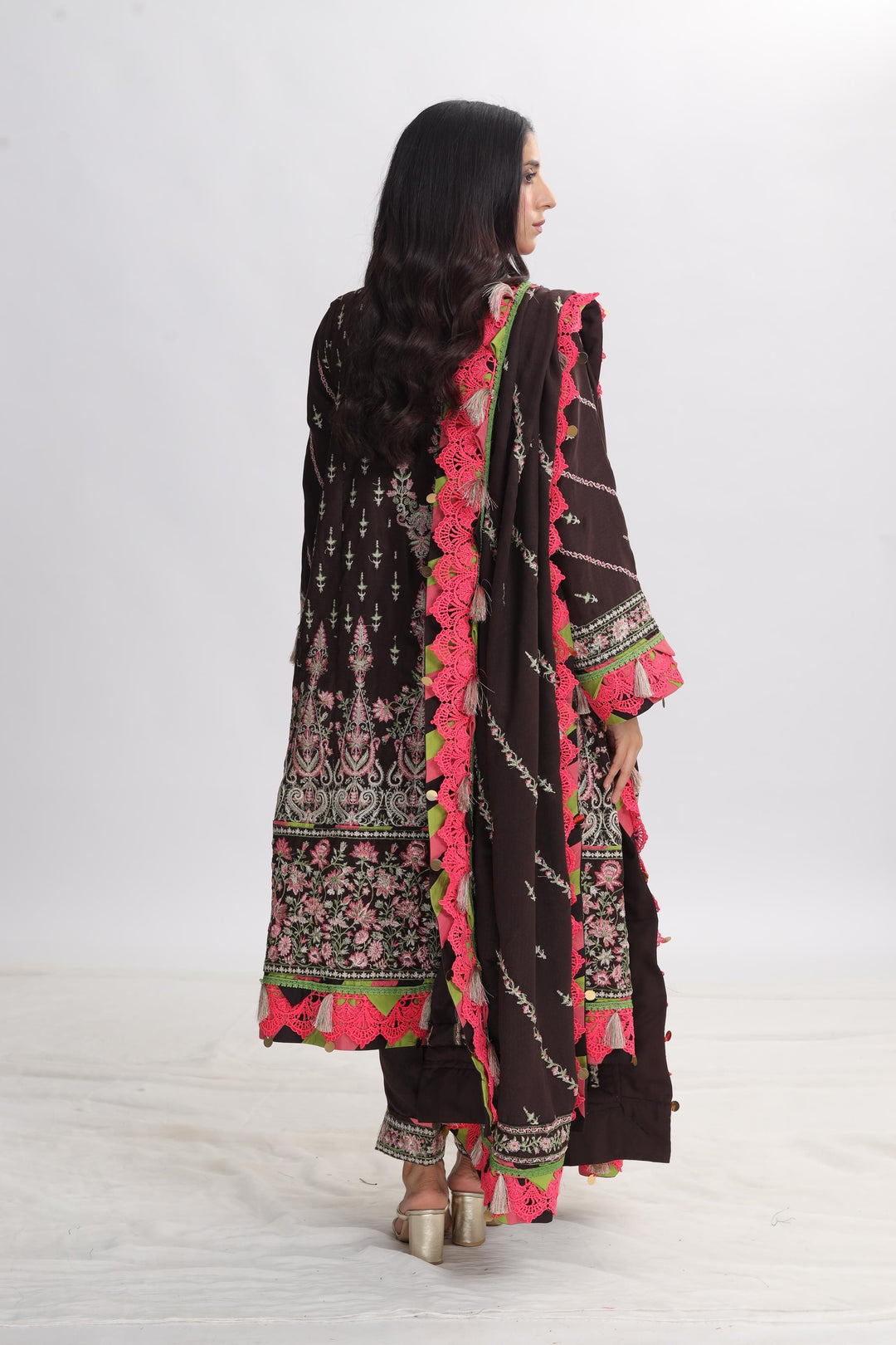 Design 9 - Asim Jofa Pashmina Stitched Collection