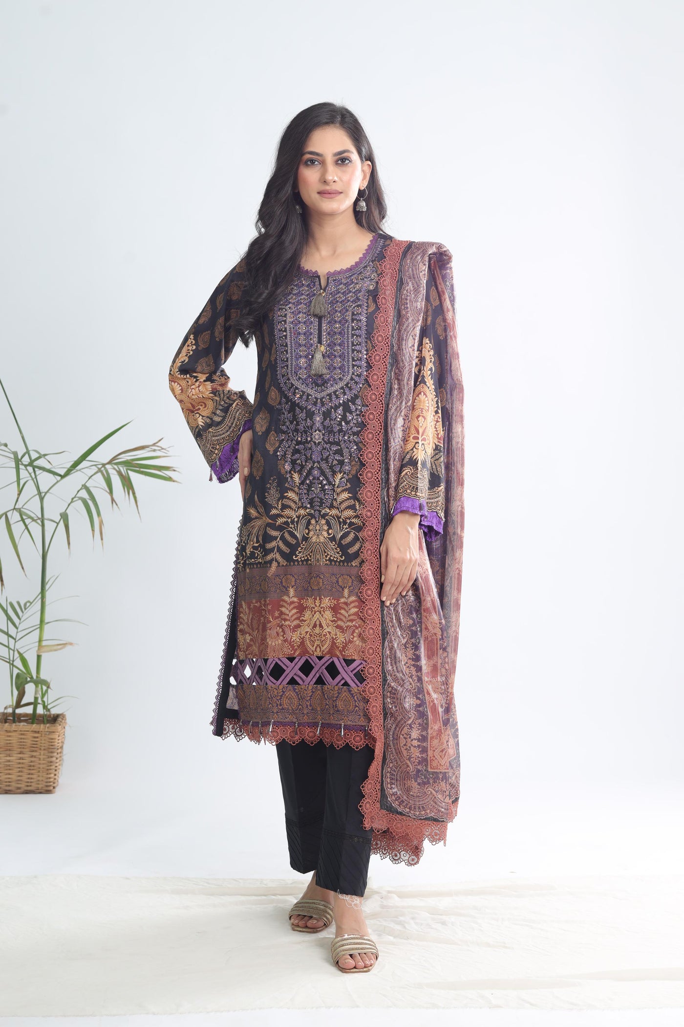 Design 1 - Asim Jofa Asra Printed Collection