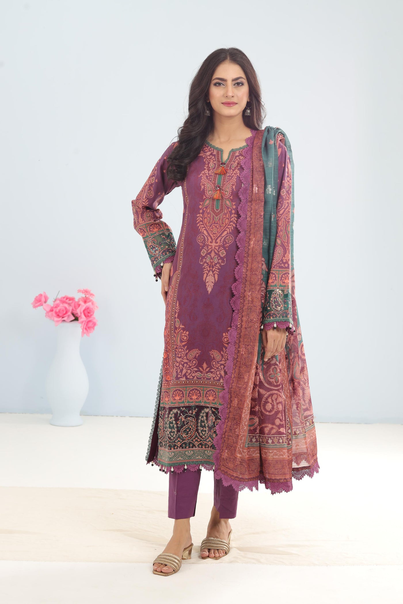 Design 2 - Asim Jofa Asra Printed Collection