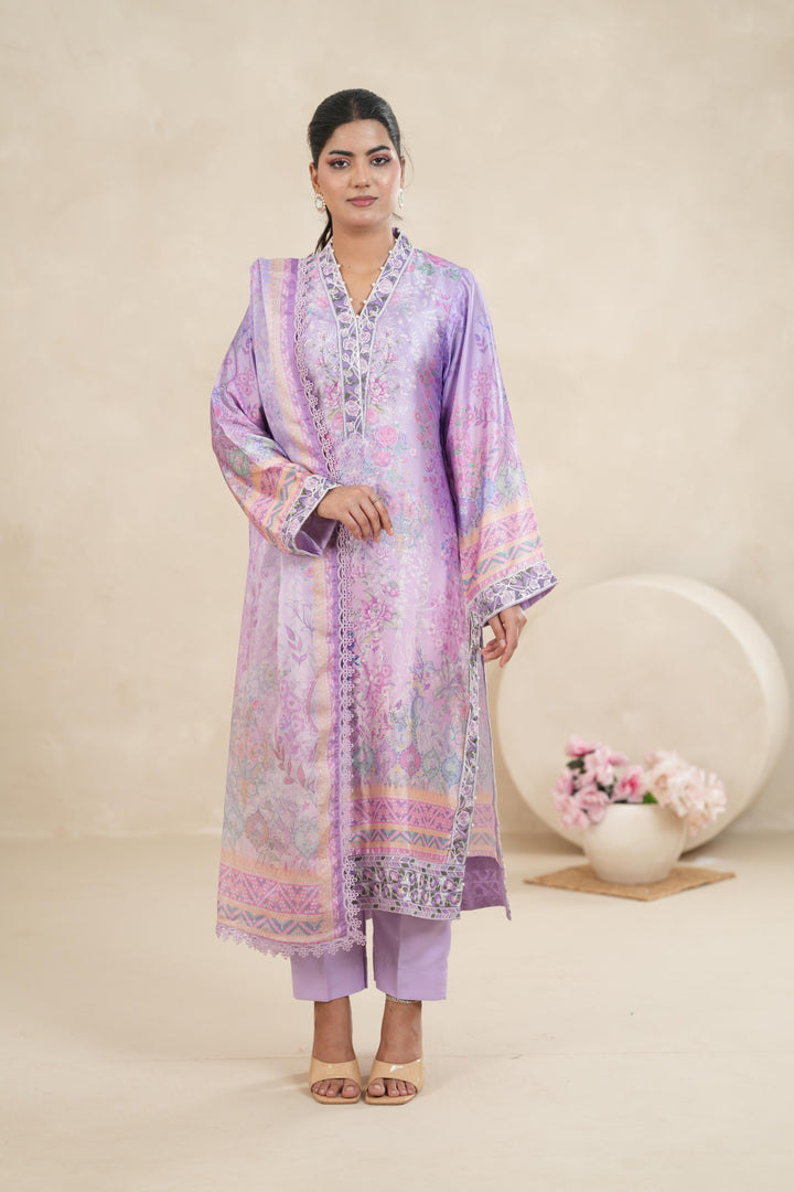 Design 6 - Stonez Silk Symphony Stitched