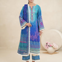 Design 7 - Stonez Silk Symphony Unstitched