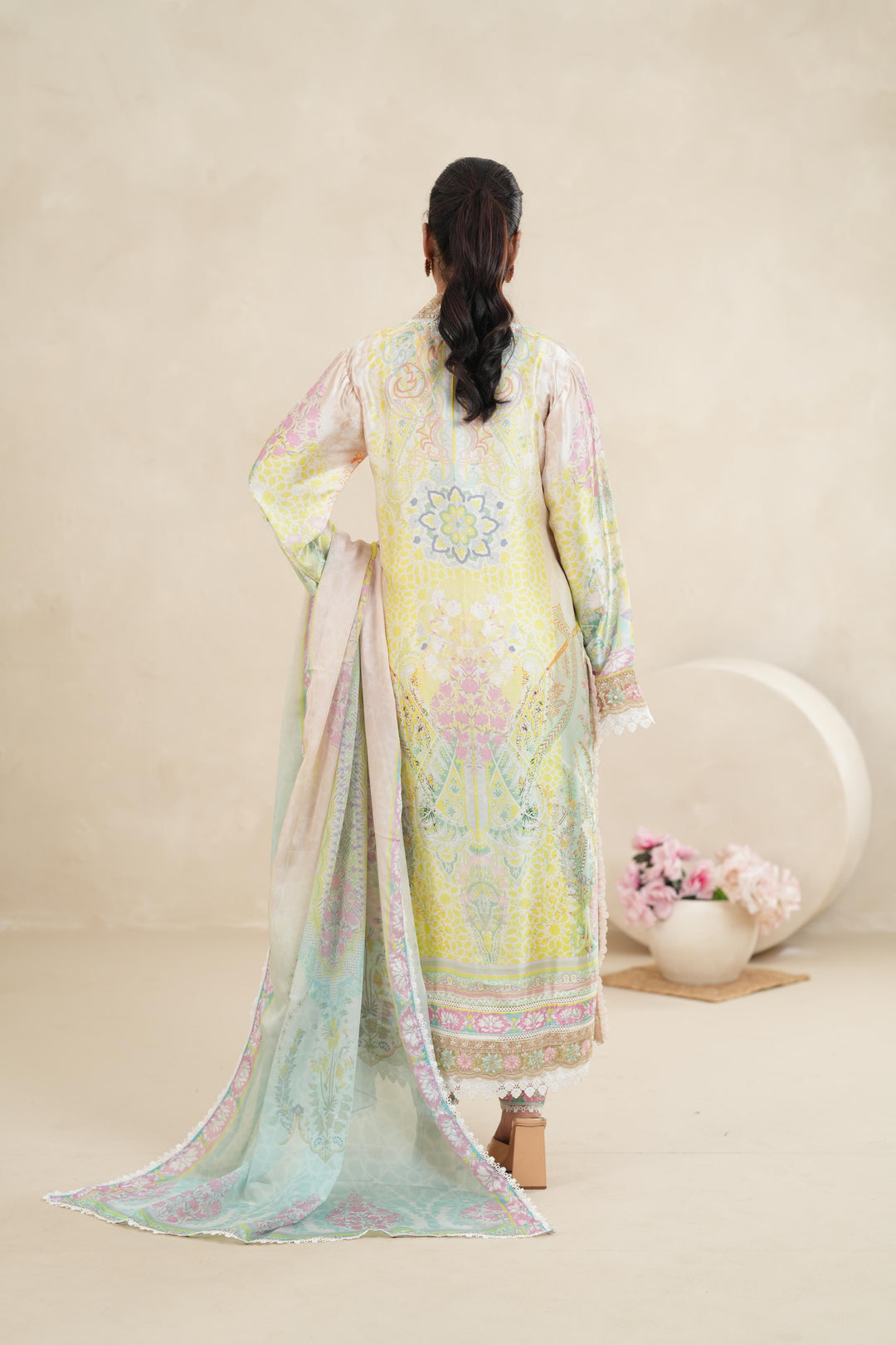 Design 8 - Stonez Silk Symphony Stitched