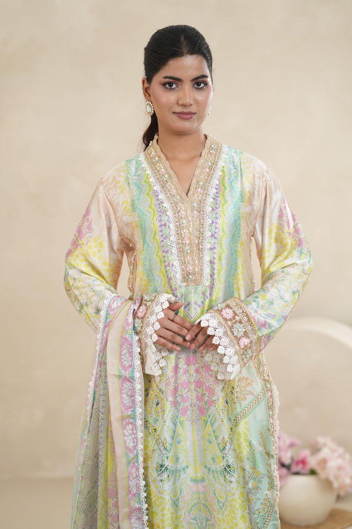 Design 8 - Stonez Silk Symphony Stitched