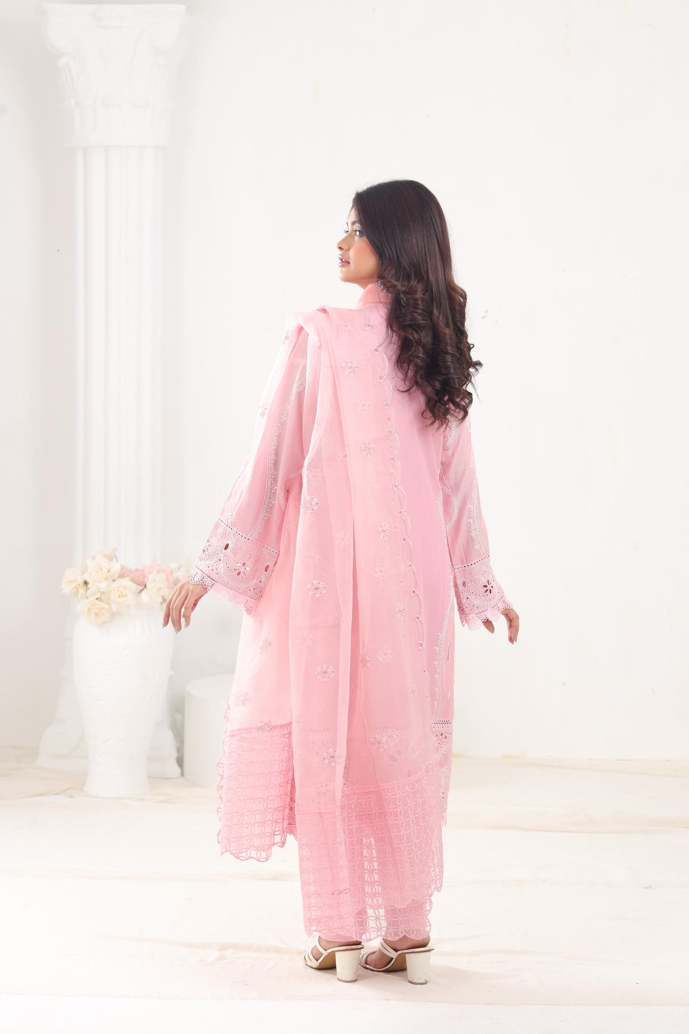 Rosella - Afrozeh Chikankari Lawn Stitched