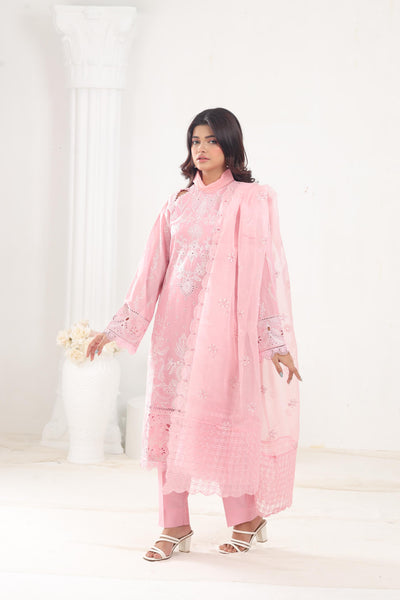 Rosella - Afrozeh Chikankari Lawn Stitched