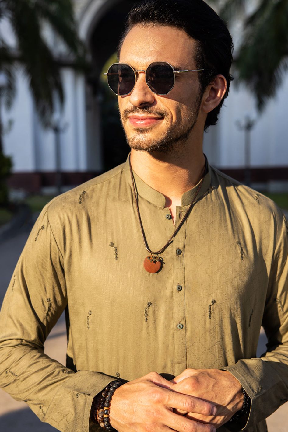 Cotton Green Kurta - Almirah