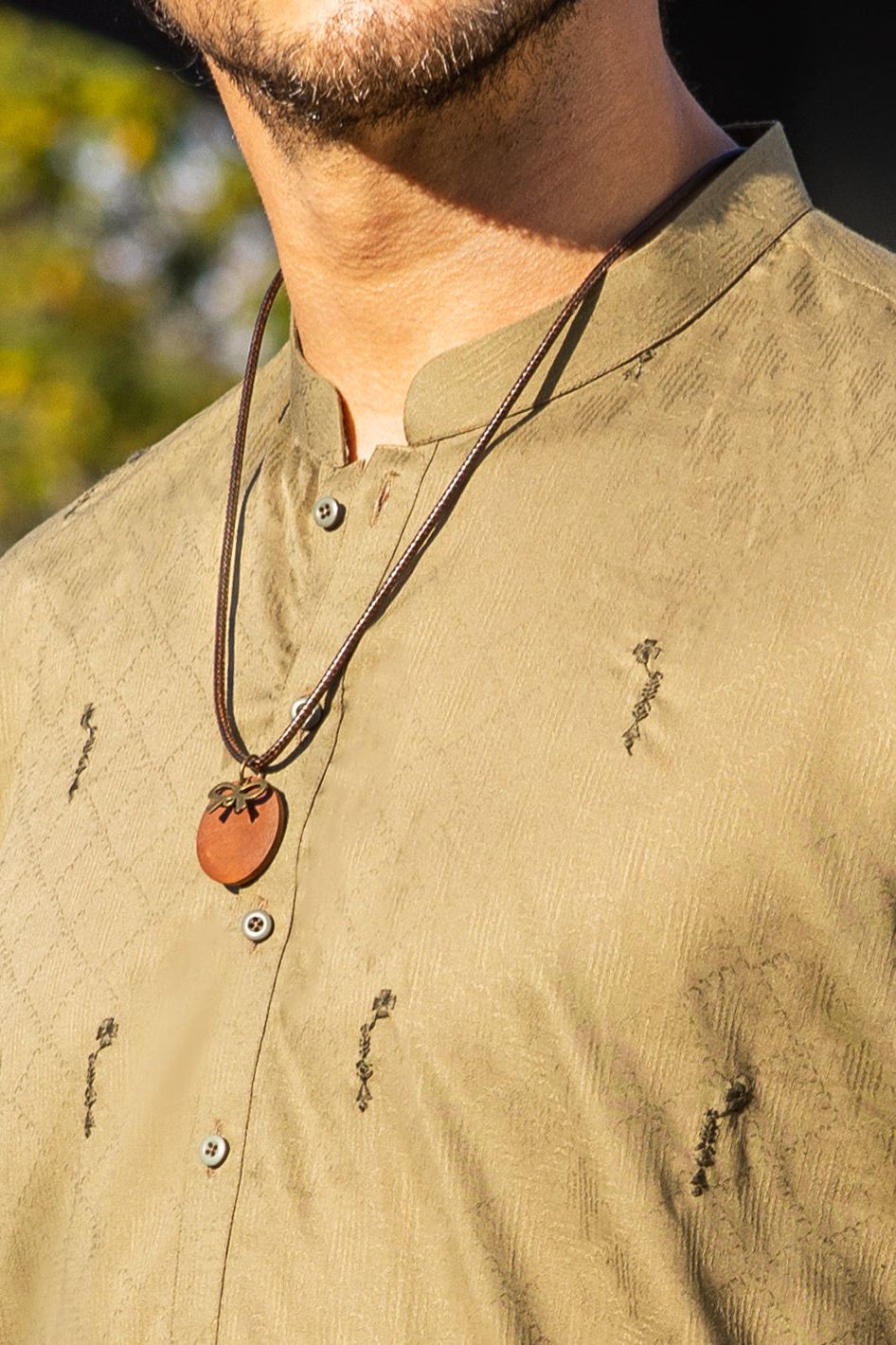 Cotton Green Kurta - Almirah