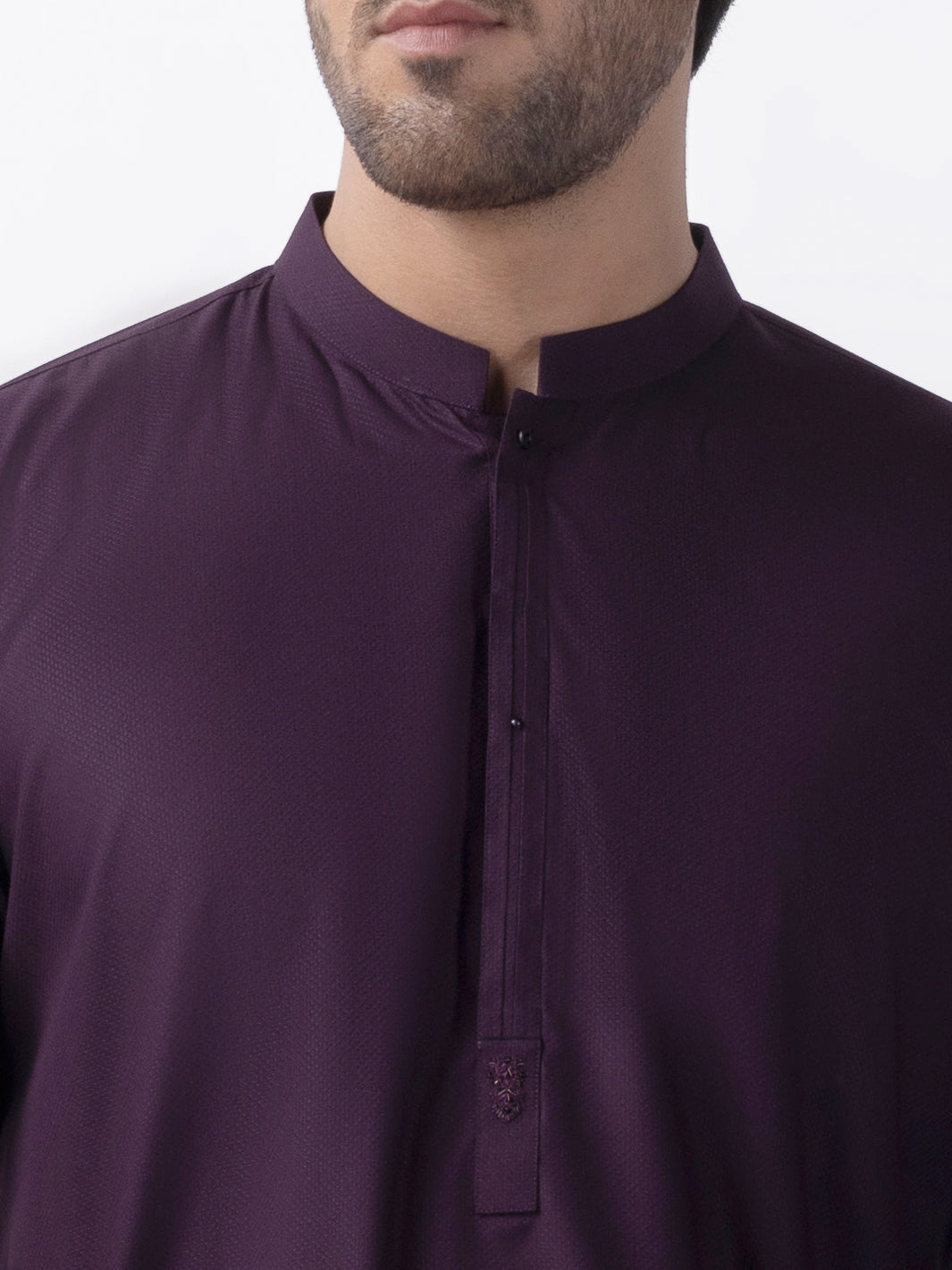 Blended Purple Kurta - Almirah