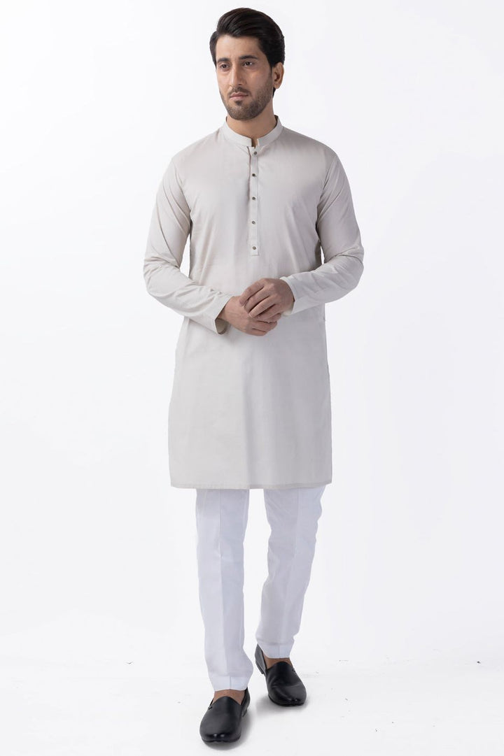 Blended Light Sage Kurta - Almirah