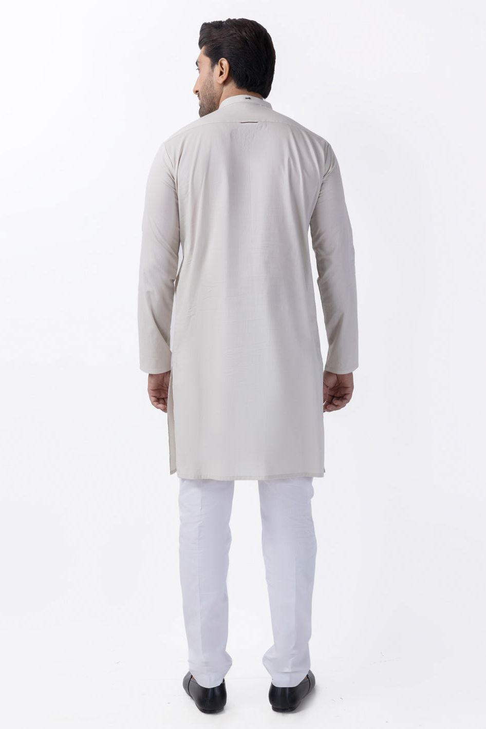 Blended Light Sage Kurta - Almirah