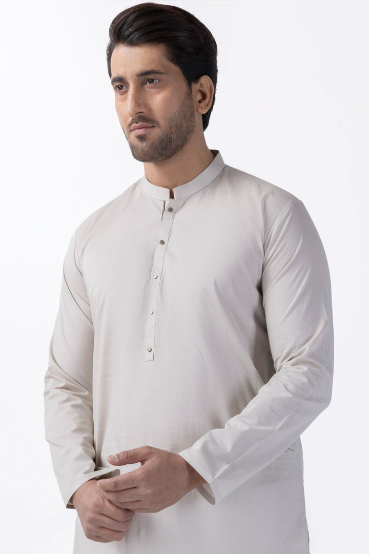 Blended Light Sage Kurta - Almirah