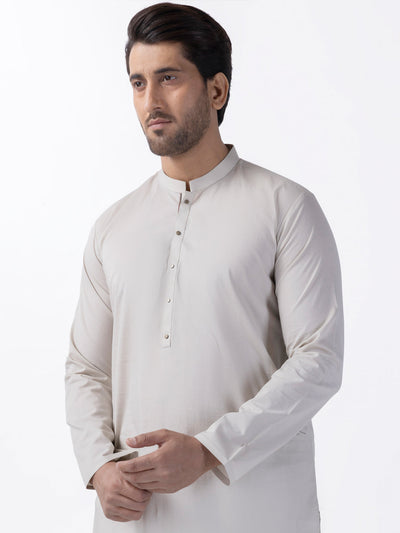 Blended Light Sage Kurta - Almirah