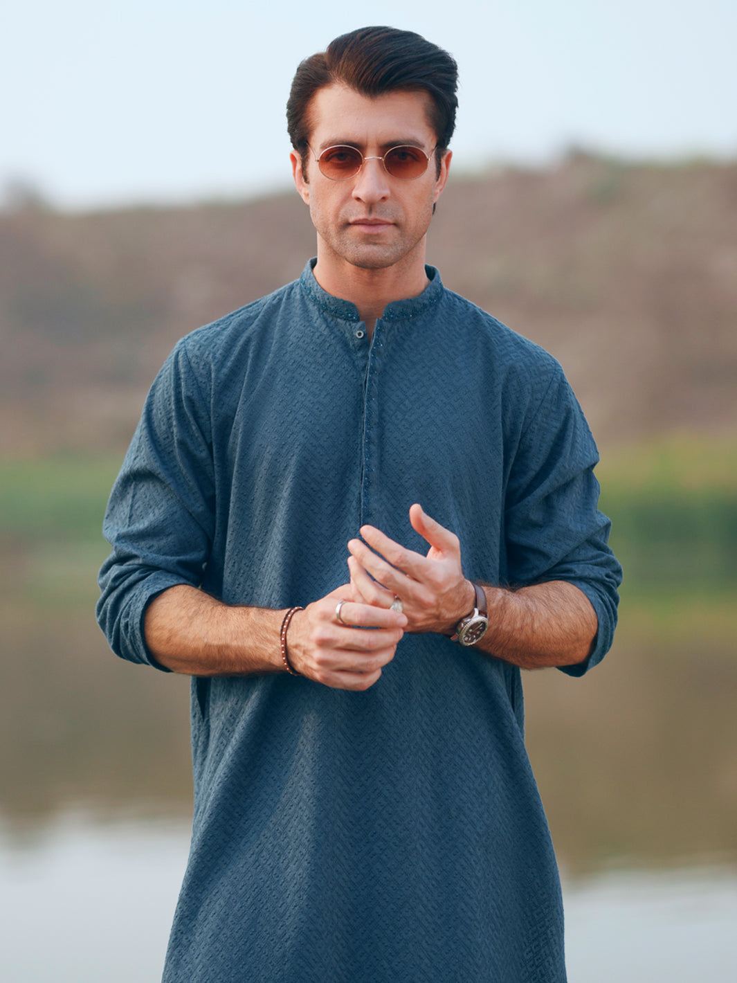 Cotton Green Kurta - Almirah