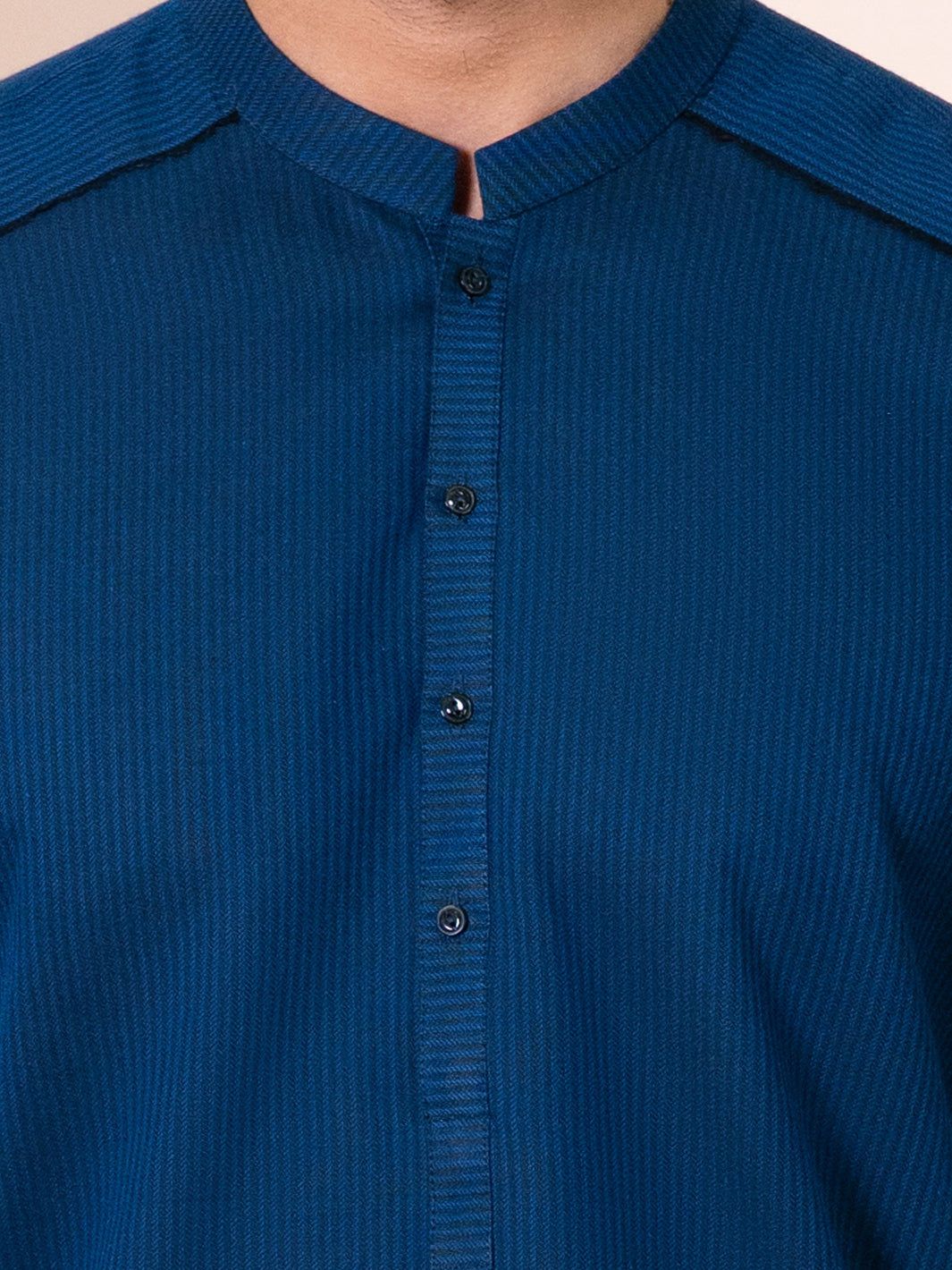 Cotton Dark Brown Kurta - Almirah
