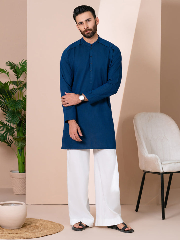 Cotton Dark Brown Kurta - Almirah