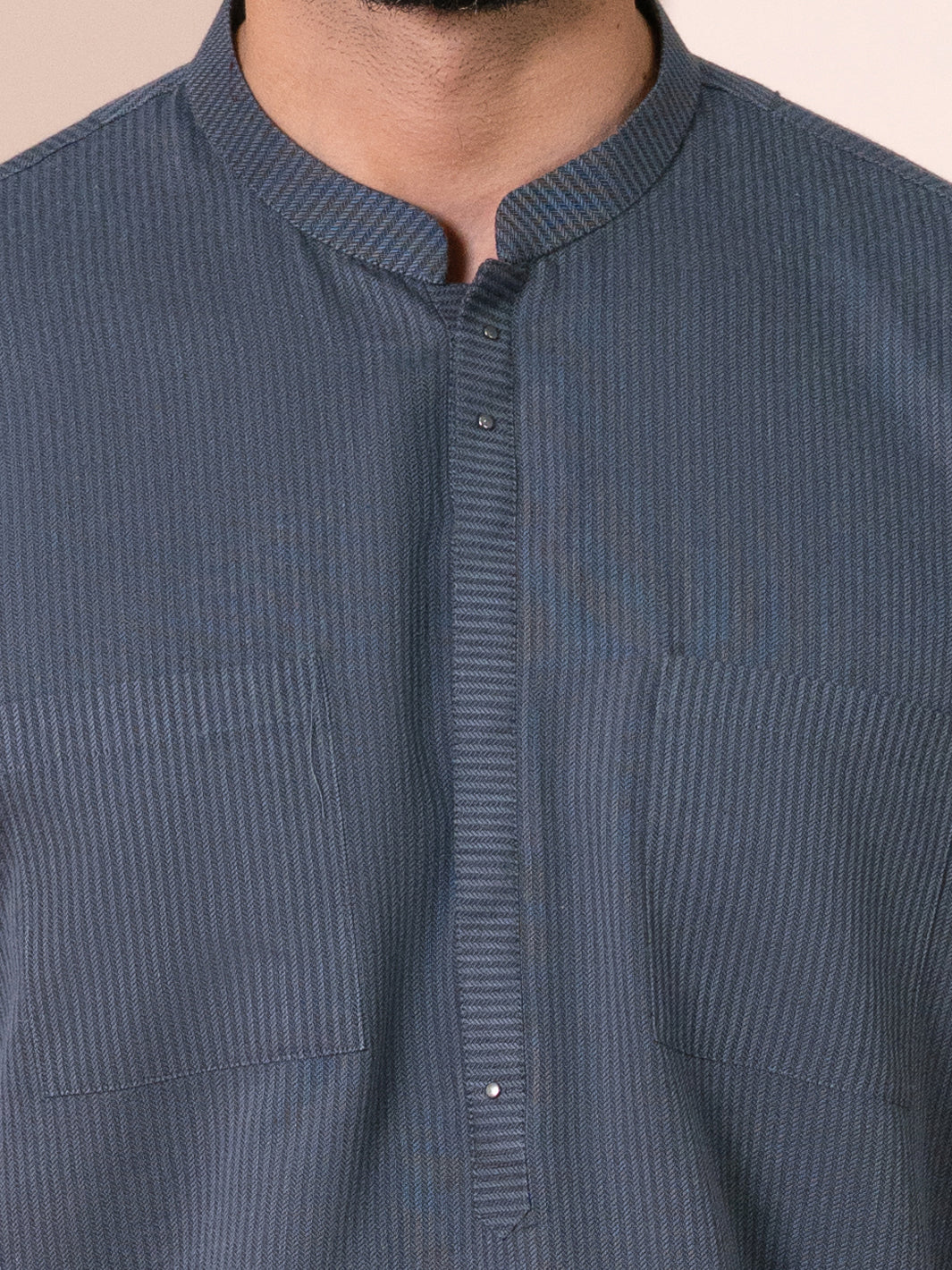 Cotton Grey Kurta - Almirah